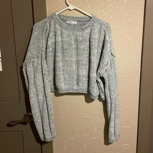 Cute knitted winter sweater